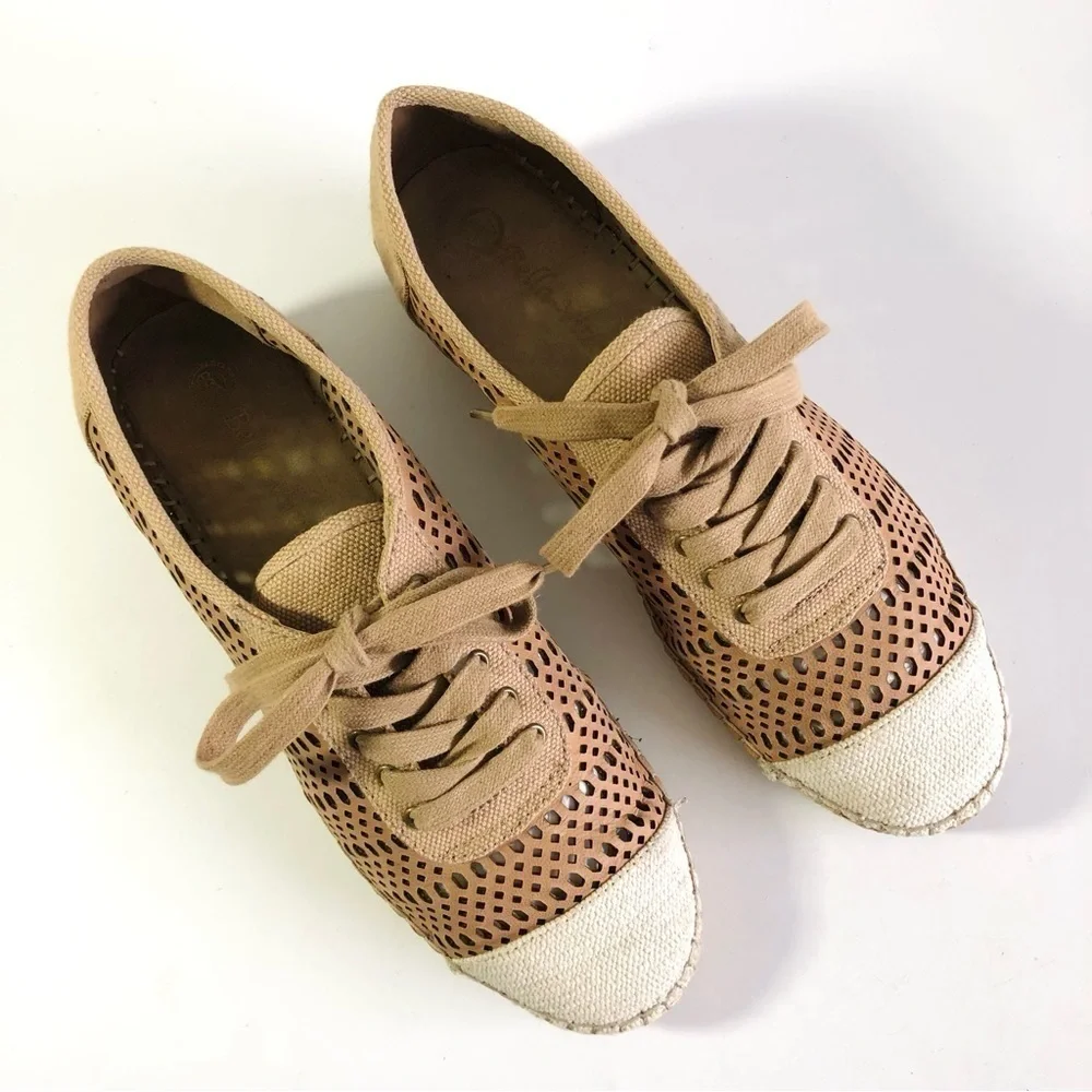 Bella Vita Clementine Perforated Espadrille Sneakers